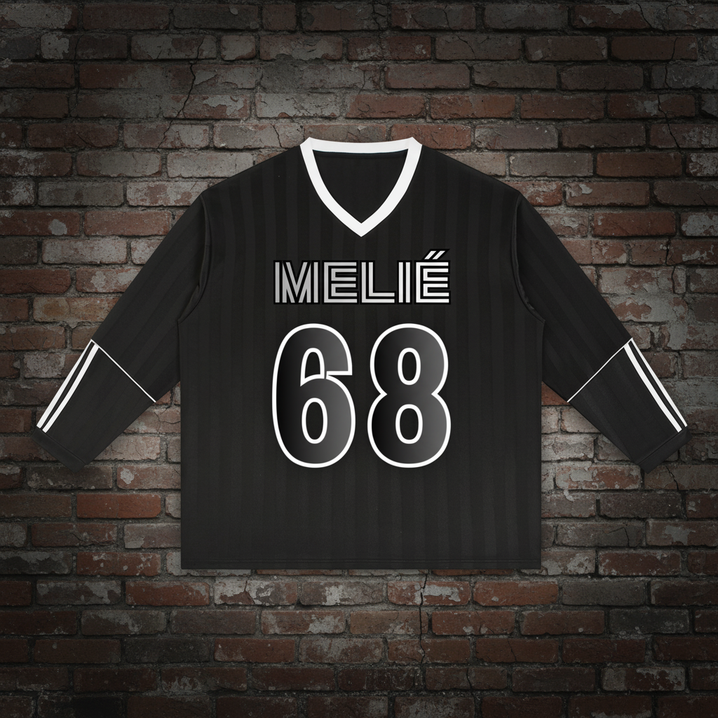 Unisex Striped Soccer Jersey