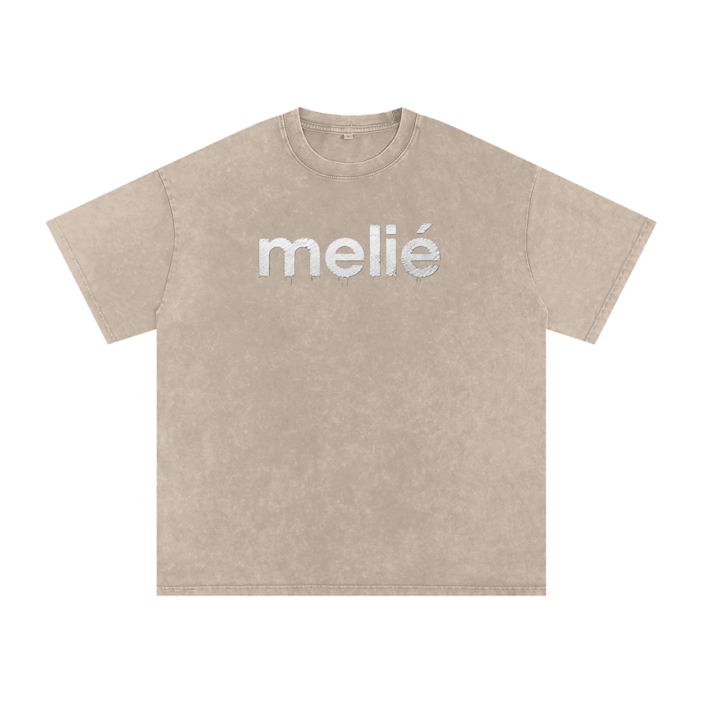 Melie Snow Wash Oversized Tee