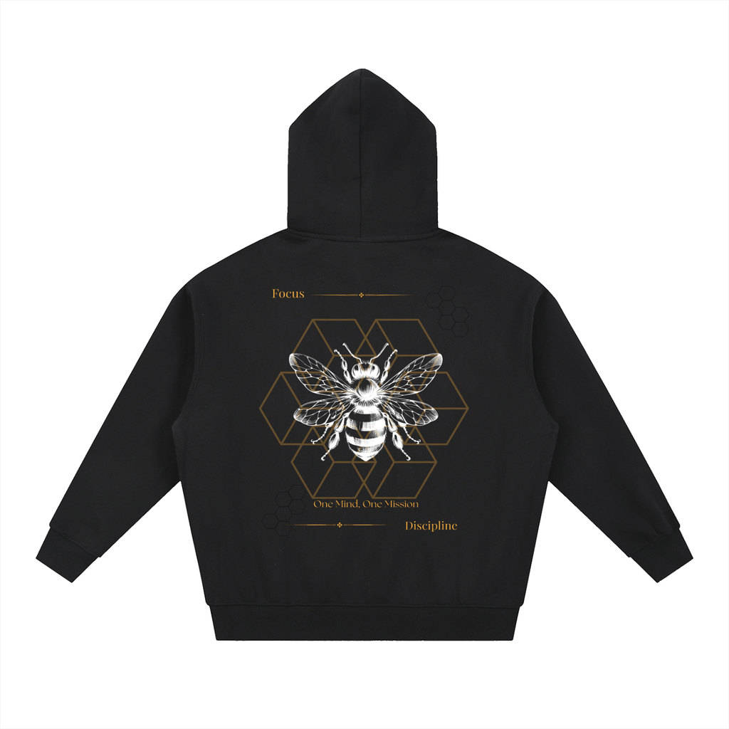 Melie Oversized Boxy Fleece Hoodie