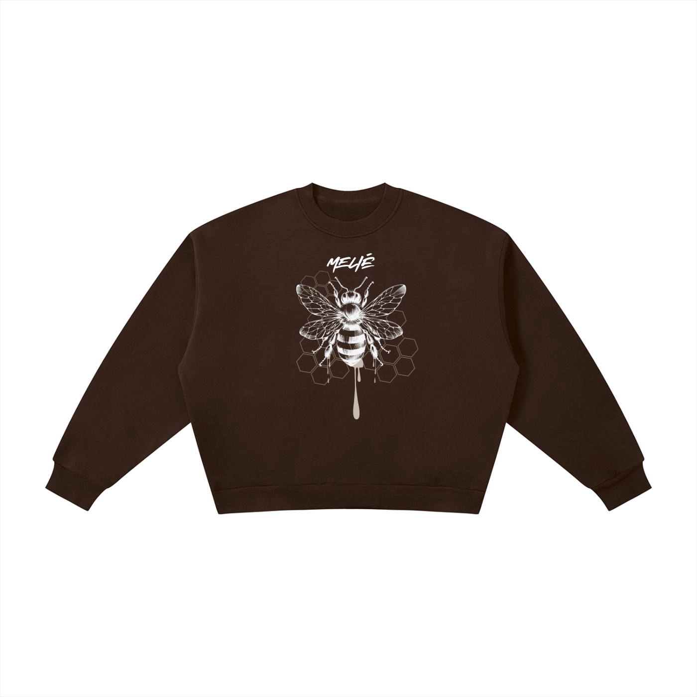 Melie Boxy Fleece Crewneck