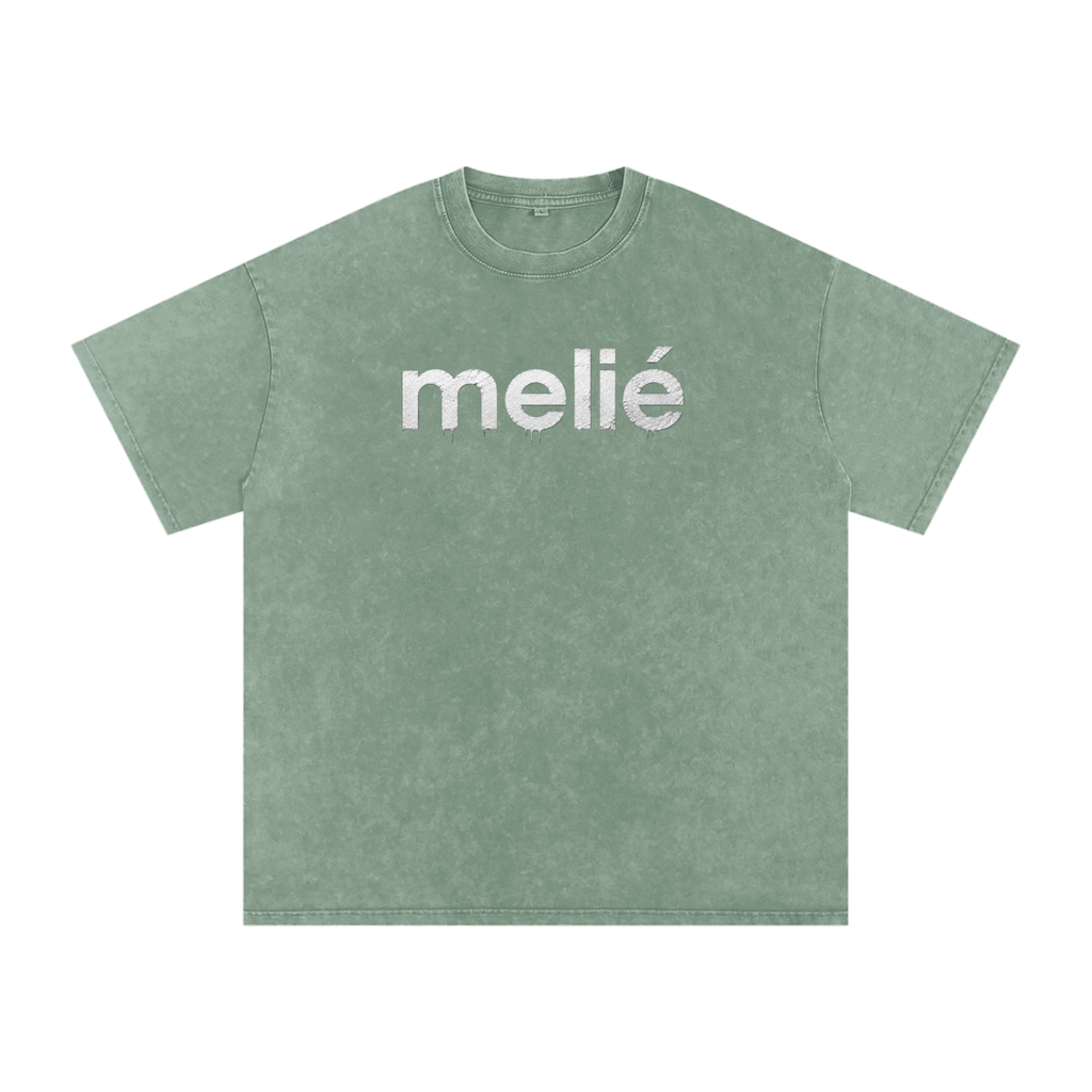 Melie Snow Wash Oversized Tee